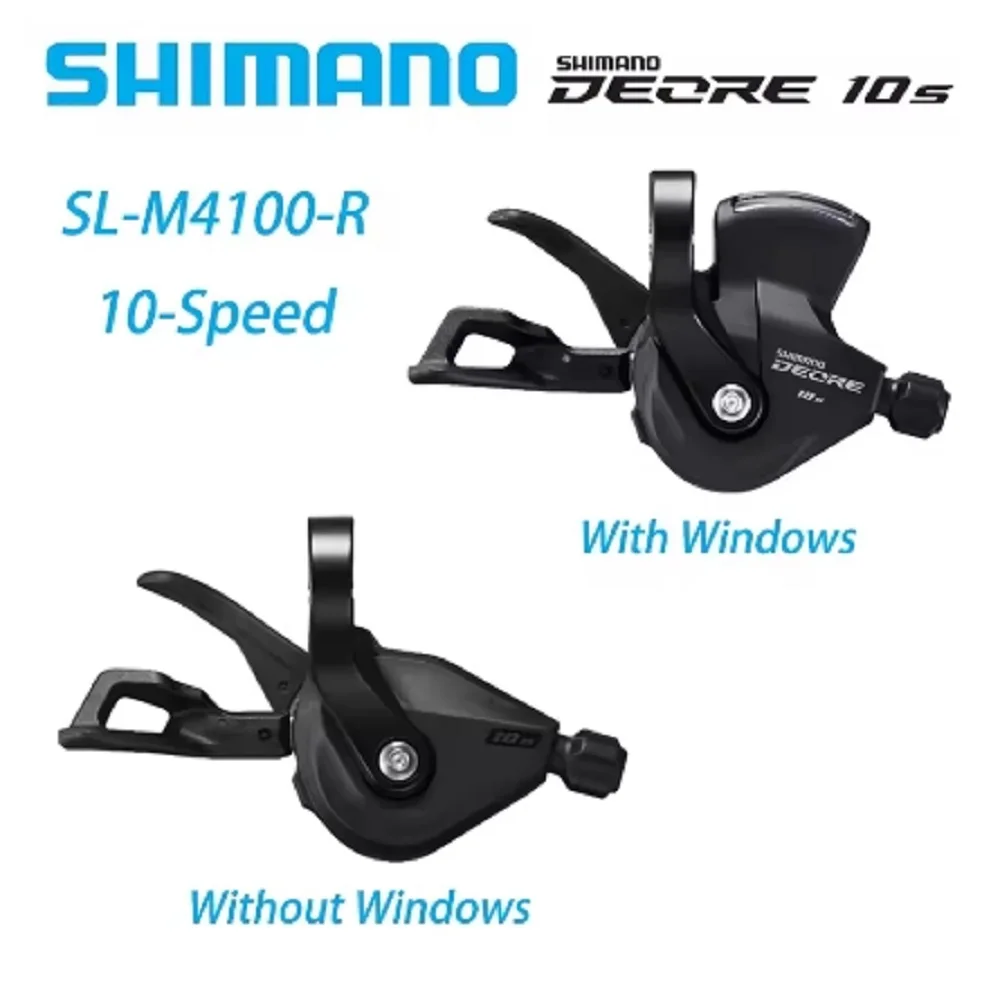 Shimano Deore M4100 1x10S RAPIDFIRE PLUS Shifting Lever Clamp Band 10 Speed SL-M4100 Shifter Lever Bicycle Switch 10V 10S