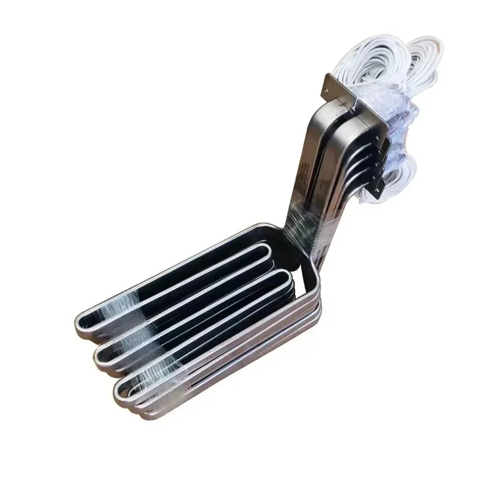 

Three-layer fryer heater for frying machine