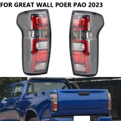 For GWM Great Wall POER PAO Pickup 2023 Commercial Model Rear Tail Light Brake Light Rear Turn Signal Car Accessories