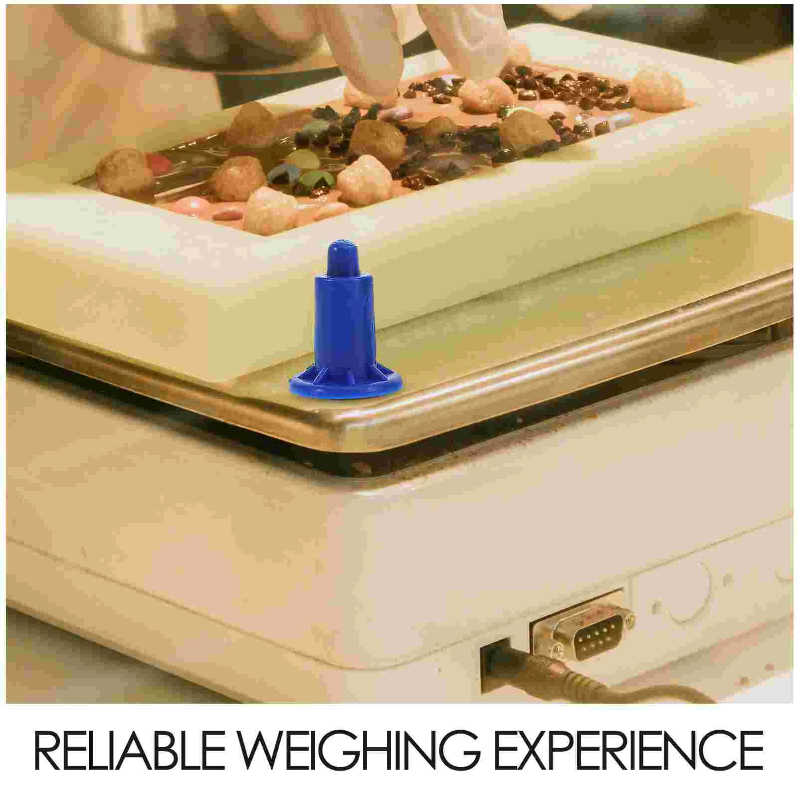Electronic Weighing Feet Electric Scale Pan Foot Bracket Universal Blue Plastic
