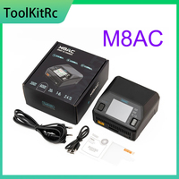 SkyCityFPV ToolkitRC M8AC Smart Lipo Battery Charger Discharger AC 200W DC 600W 20A 1-8S LiHV Lipo Battery PD 65W RC Model Parts