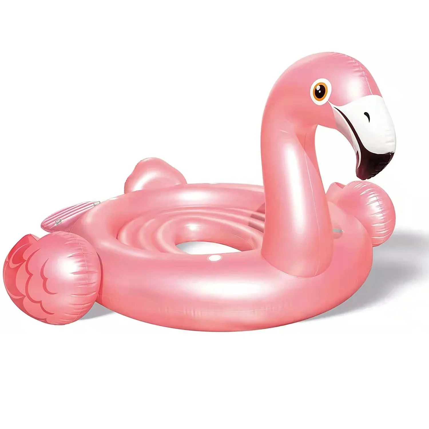 Intex 57297 Water Play Equipment Inflatable Mega Pink Flamingo Party Island Swimming Pool Floating Toy