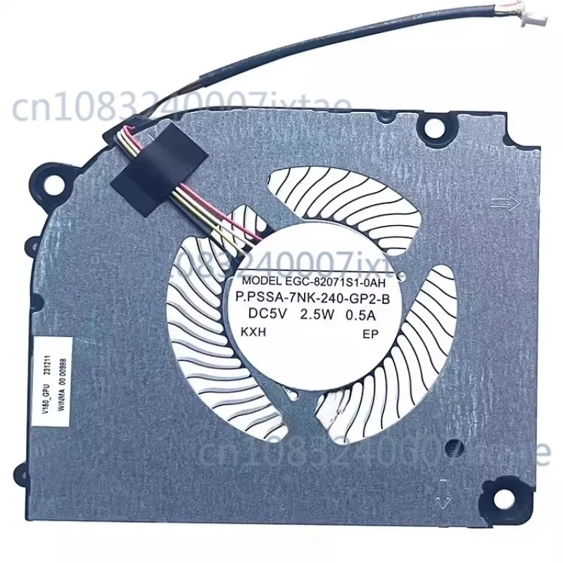 Laptop Coooling fan for WINMA EGC-82071S1-0AH P.PSSA-7NK-240-GP2-B 5V 2.5W 0.5A V150_GPU fan