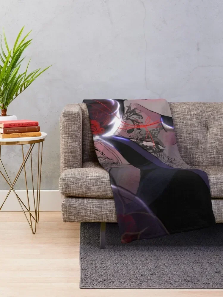 scaramouch modern Throw Blanket wednesday Tourist Blankets