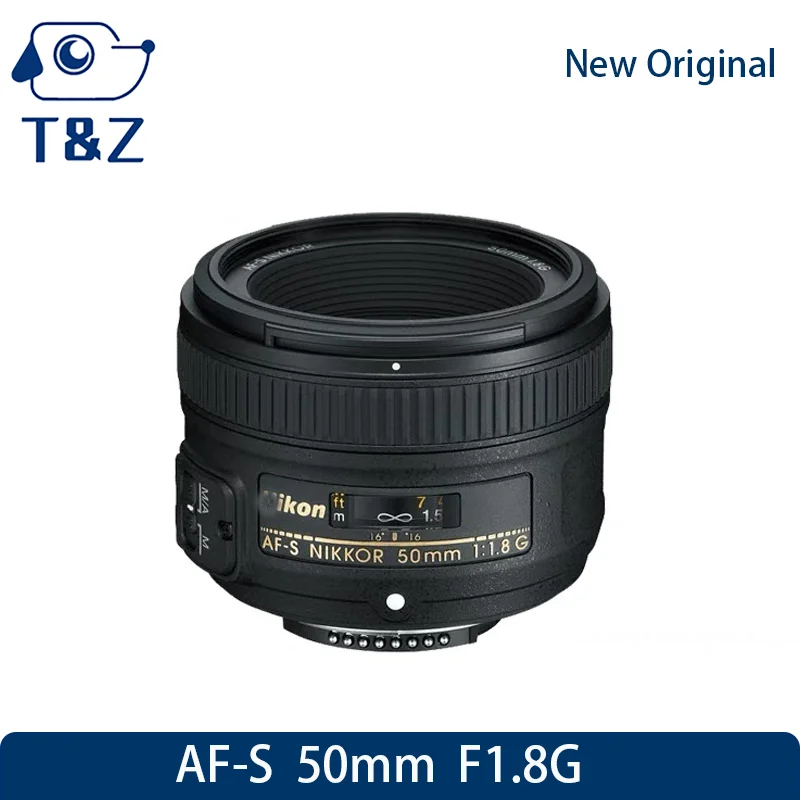 

New Original 50 1.8G Prime Lens AF-S 50mm F1.8G For Nikon D3300 D3500 D5200 D5300 D5500 D750 D610 D810 D850 DSLR F Camera Lens