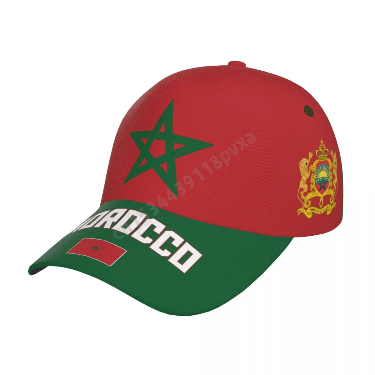 Unisex Morocco Flag Cool Moroccan Adult Baseball Cap Patriotic Hat for Baseball Soccer Fans Men Women