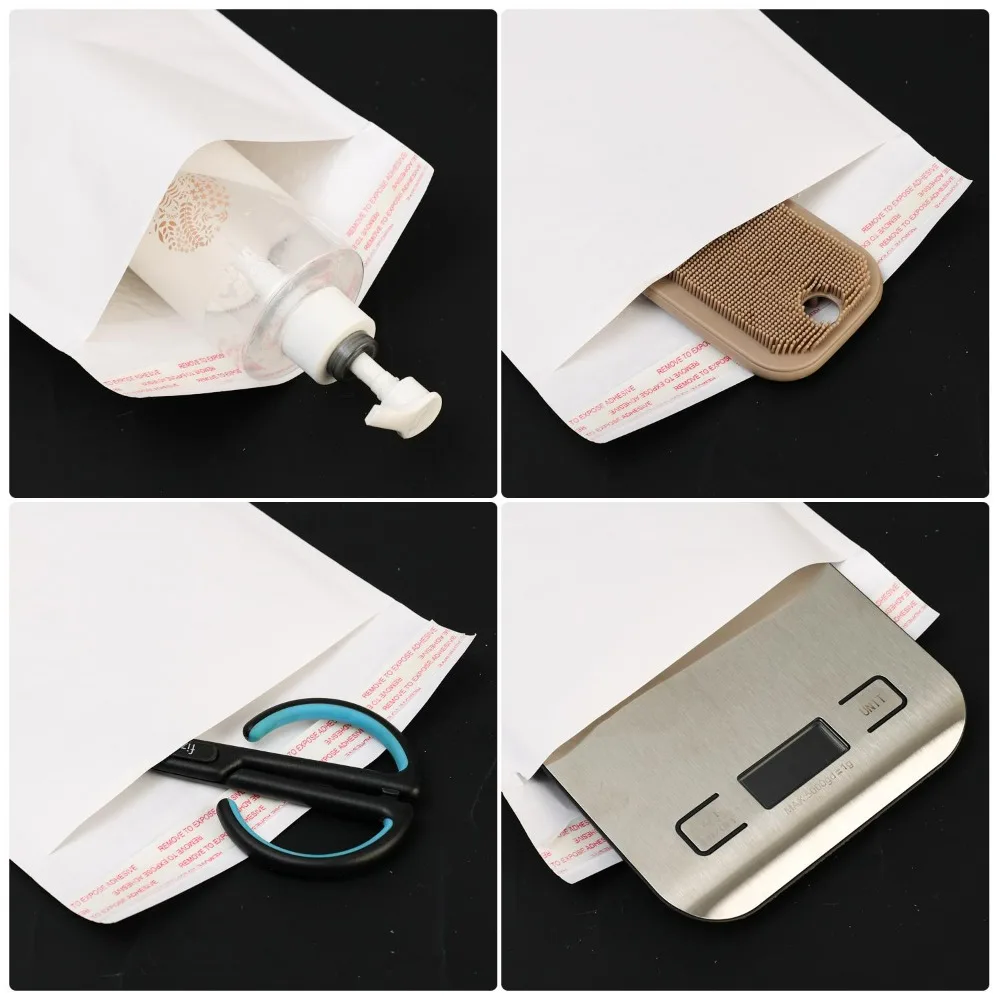 40-10 حزمة الذاتي ختم لاصق مبطن فقاعة البريدية فقاعة المغلفات أكياس للصدمات مكافحة قطرة المغلفات البريد أكياس مقاومة للماء