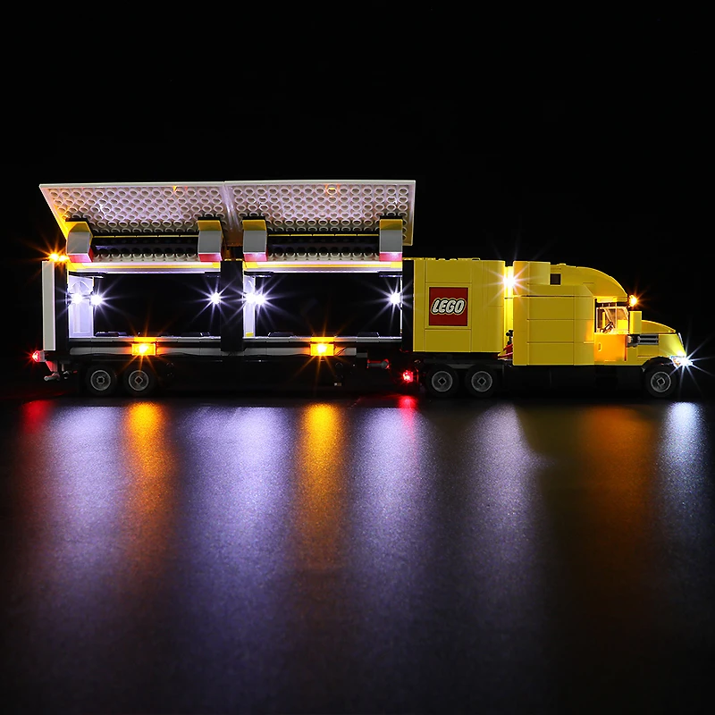 

Набор светодиодного освещения роскошного качества для Lego 60440 (только светодиодный светильник, без модели блоков), идеально подходит и блестящее сияние