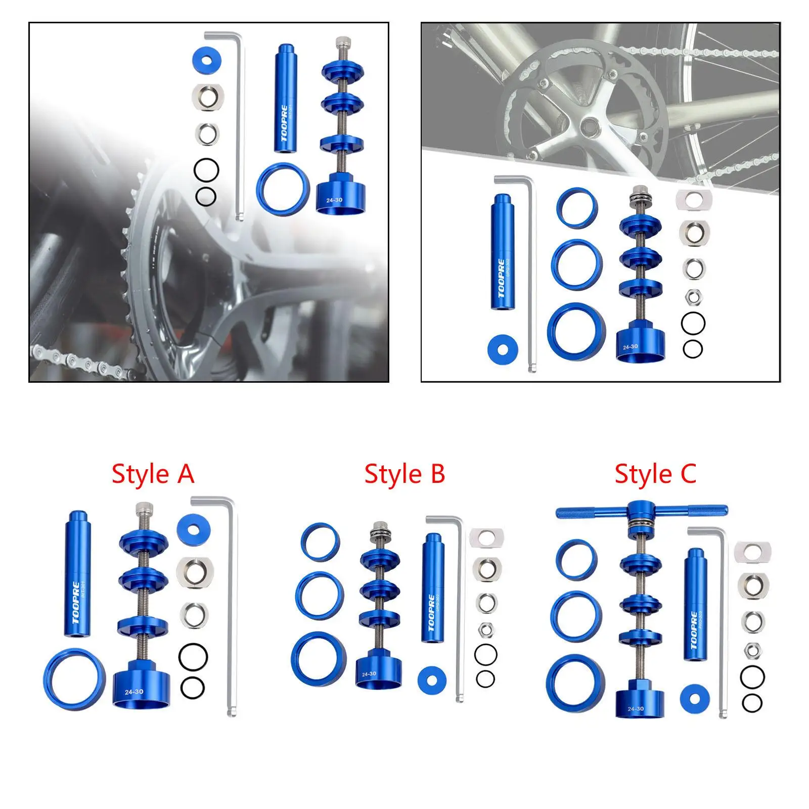 Bike Bottom Bracket Tools Installation Tools Practical Lightweight Accessories Bicycle Press Tools for BB86/PF30/92/386 Cycling