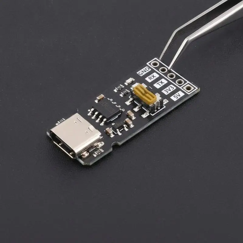 TYPE-C USB To UART TTL Converter USB To Serial Port Module 3.3V 5V Level RX/TX Download Debugging Tools