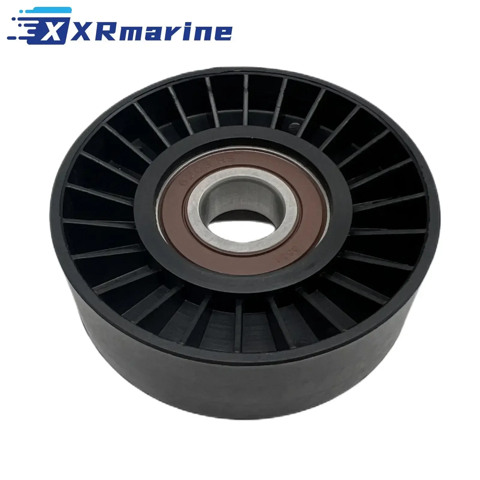 NEW 8M6500024 for Mercruiser Serpentine Belt Idler Flat Pulley w/ Bearing 710-8M6500024 865598 Marine Parts 818382