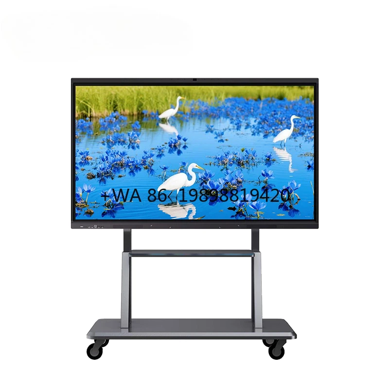 

Lowest Price Android IFPD Interactive Flat Panel Display Dual System 20 Points Touch 55 65 75 86 Inch Interactive Whiteboards
