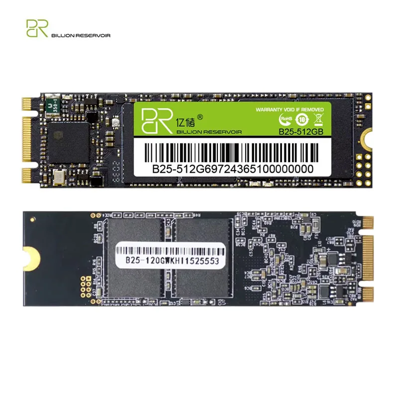 BR SSD M.2 SATA3 512GB 1TB SSD M.2 2280 NGFF SATA محركات الأقراص الصلبة الداخلية القرص الصلب لأجهزة الكمبيوتر المحمول المكتبية