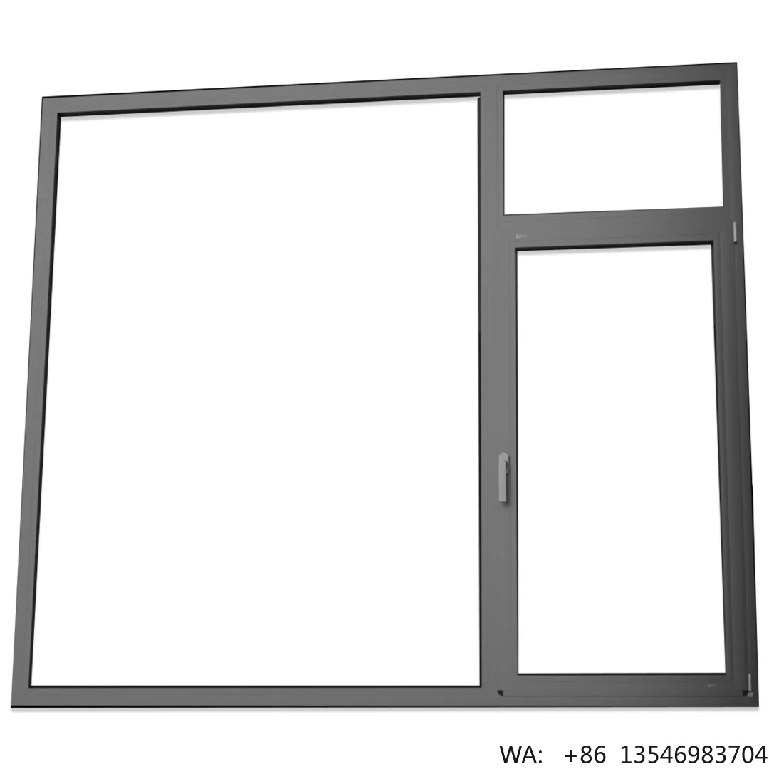 

Modern French Aluminium Window and Sliding Door with Screen Thin Frame Swing Open Style Soundproof for Customers