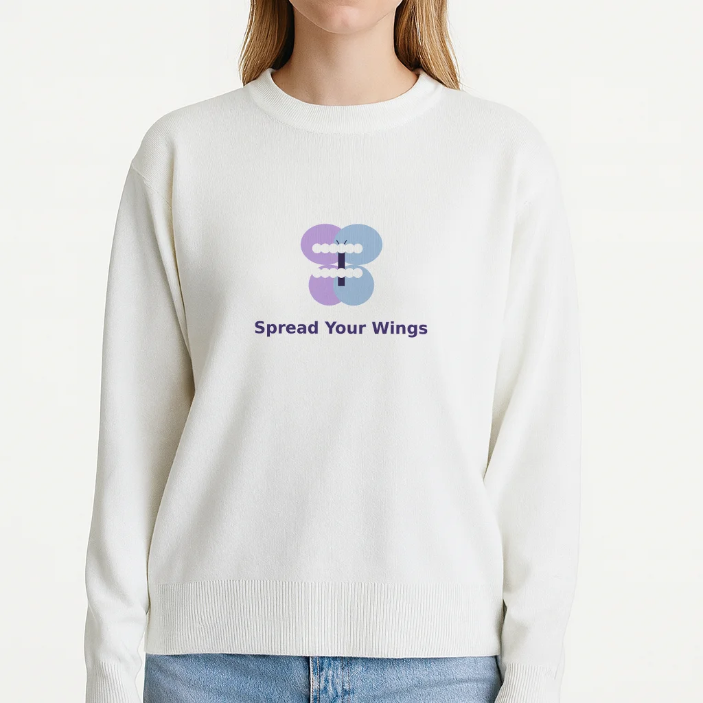 

2025 New Autumn Winter Preppy Student Comfort Sweater Women Pattern Print O-neck Loose Long Sleeve Pullover Top Casual Knitwear