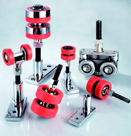

Slide baffle baffle roller suspension 65mm track wheels