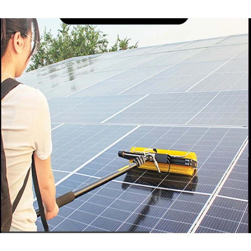 Sheng Jiefa Rolling Brush Glass Curtain Wall Cleaning Tool Solar Photovoltaic Plate Cleaning Equipment Cleaning Robot