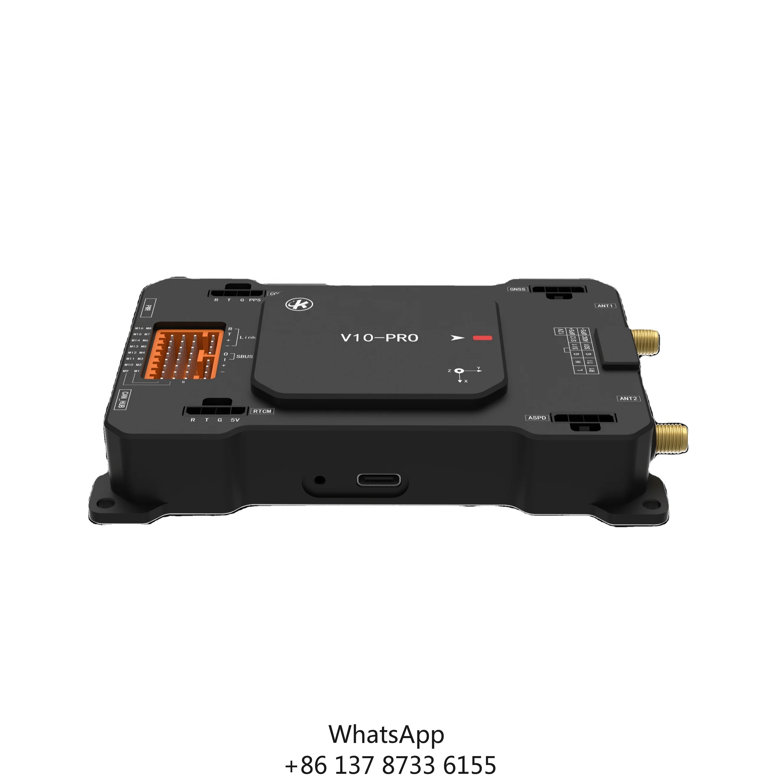Sanmoo V10-PRO Industrial-Grade Drone Flight Controller 480MHz MCU IMU/GNSS Backup MAVLINK Protocol Plastic Metal Construction