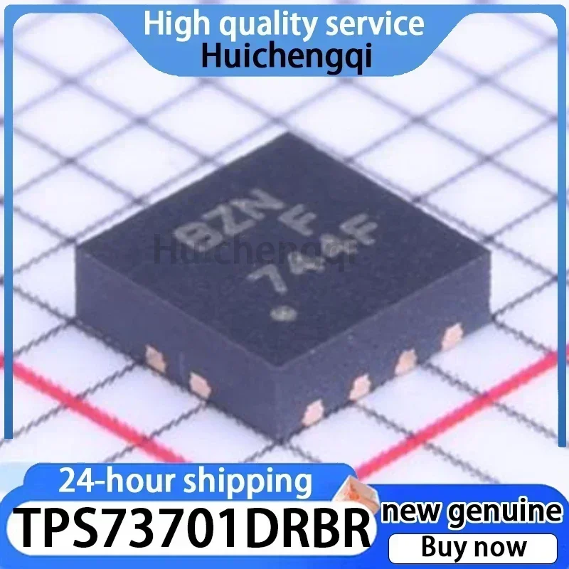 2PCS TPS73701DRBR Package VDFN-8 Low Voltage Drop Regulator (LDO) Chip