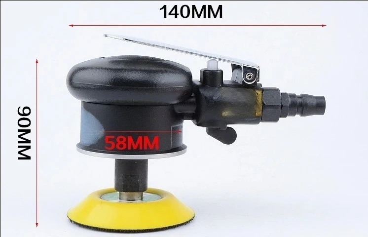 เครื่องขัดลมนิวเมติกขนาด 1 นิ้ว 2 นิ้ว, เครื่องมือขัดเงาและเจียรแบบมุม 90 องศา