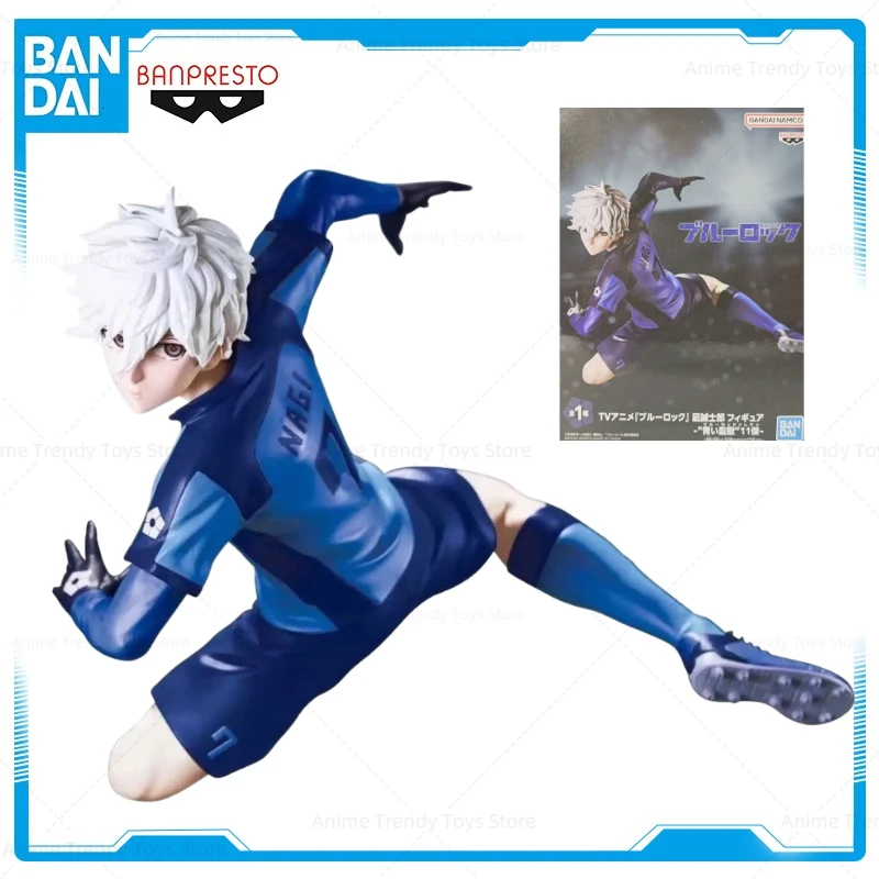 In Stock Bandai Original Banpresto Anime BLUE LOCK Seishiro Nagi Action Figure Model Sammlung Spielzeug Gifts WY