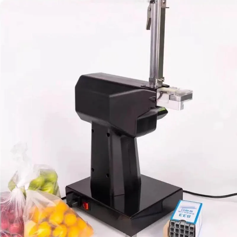 Compact Digital Control Net Bag Clipping Machine Adjustable Staple Interval Easy Operate Mesh Bag Sealing Machine