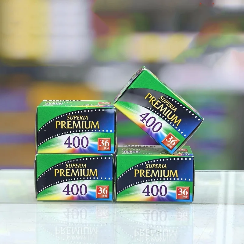 1-5 rolls Fujifilm Superia Premium 400 Color 135 Film 36 Exposure Xtra 400 Upgrade Edition For 135 FCamera - Expiry Date:2027