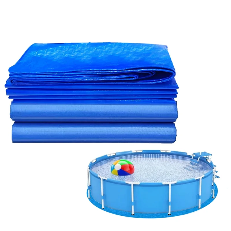 

NALFI-14.76 FT Round Waterproof Pool Cover Waterproof Heavy Duty Pool Pool Insulation Tarp