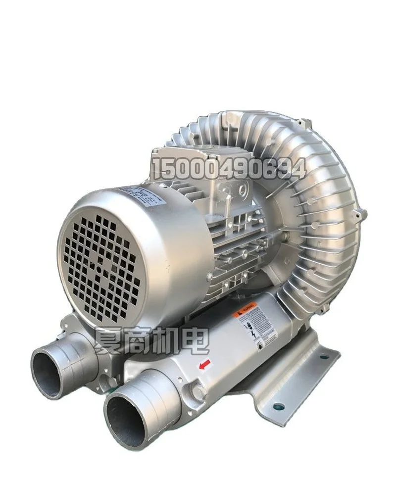 Imagem -03 - Único Três o da Bomba de ar do Ventilador do Vórtice do Fluxo Axial do Ventilador do Vórtice da Bomba do Impulsionador do Oxigênio Ventilador Silencioso de Alta Pressão de Alta Pressã 220v 750w