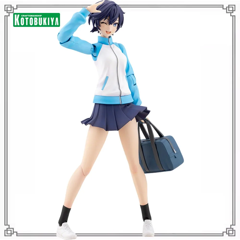 100% InStock Original Kotobukiya Saotome Rui Original Sousaishojoteien Touou HighSchool Tracksuit Model Decoration Action Figure