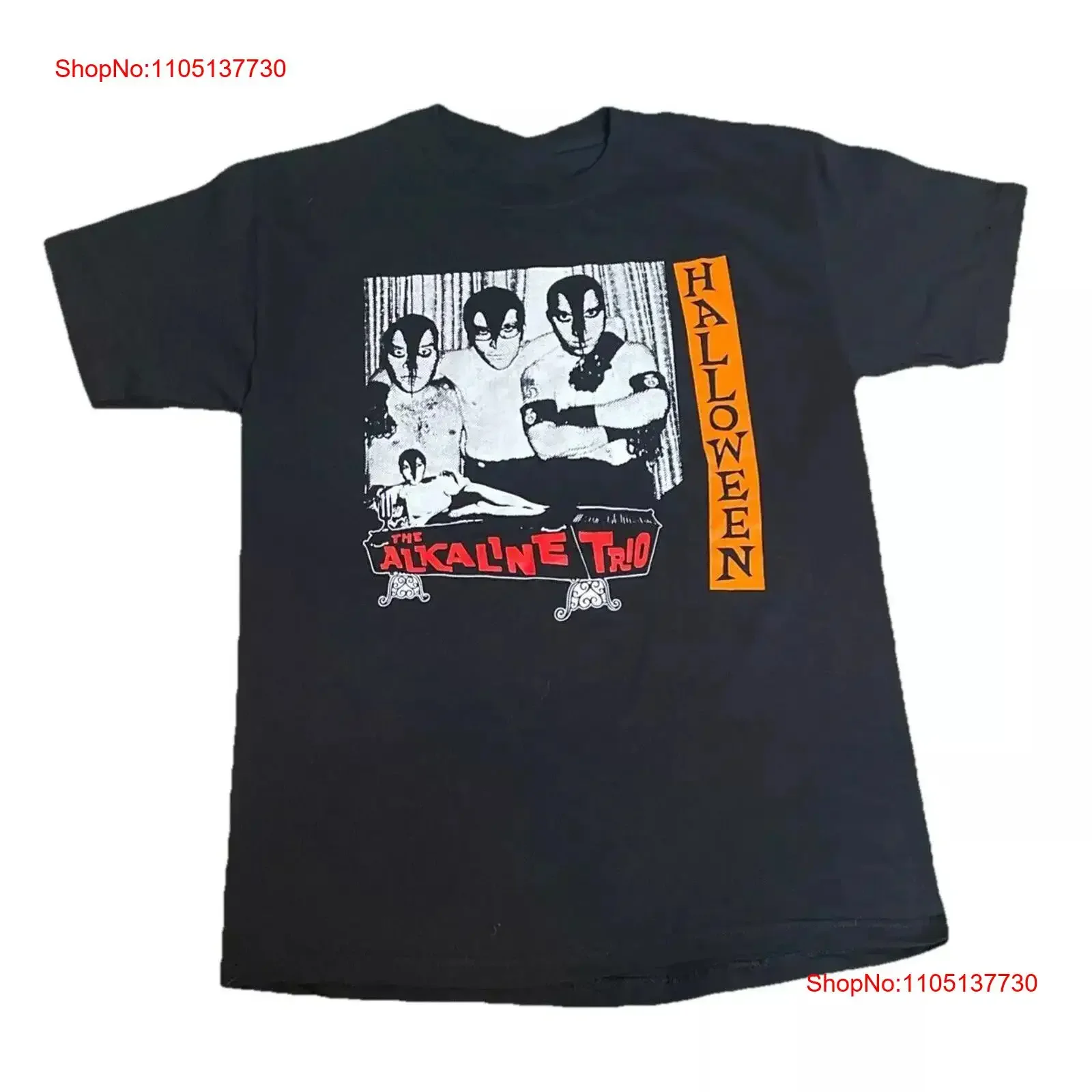 The Alkaline Trio Halloween T Shirt Size S 5XL Horror Pop Punk Rock vintage Washed Comfortable streetwear Versatile homme