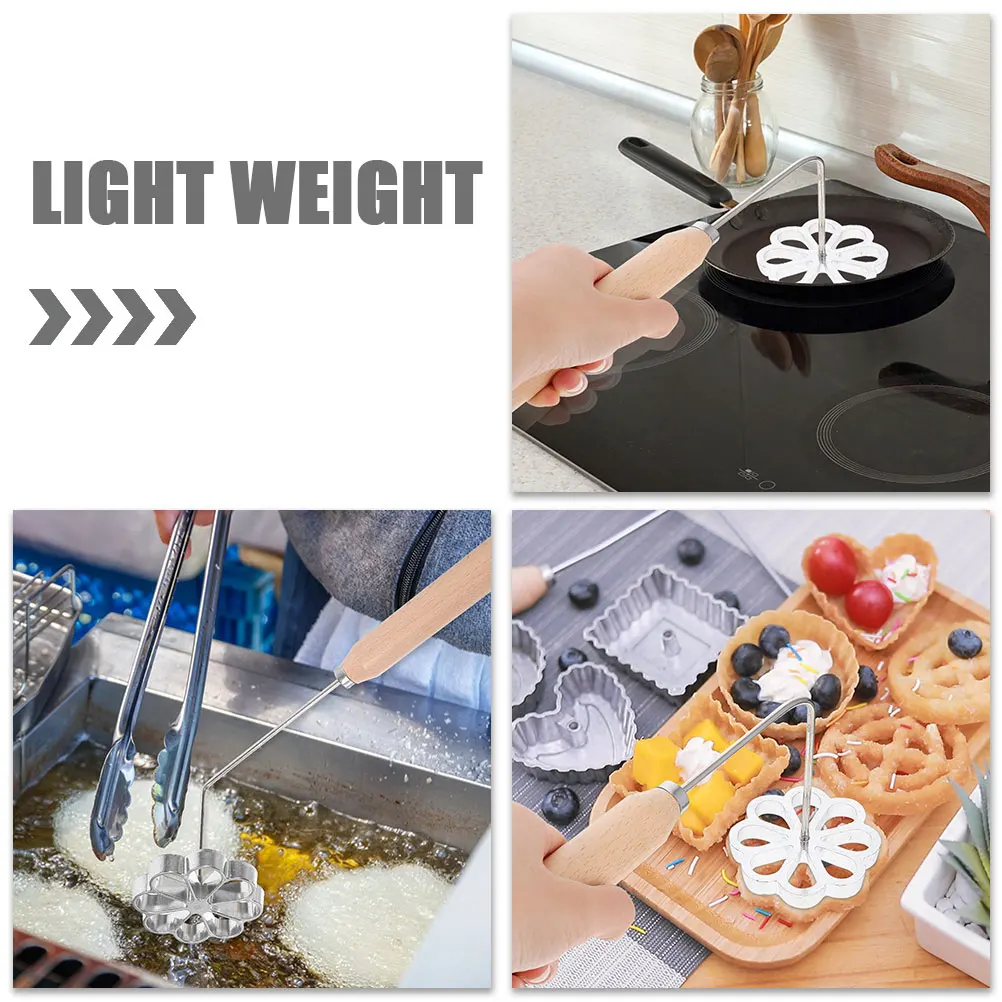 

Fried Snack Mold Frying Mould Diy Snacks Food Dough Baking Moulds Pancake Molds