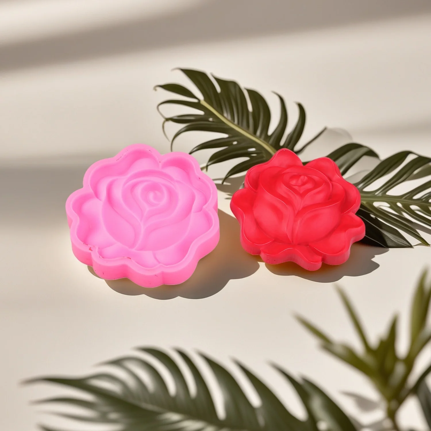 Silicone Fondant Chocolate Flower Rose Molds Sugarcraft Clay DIY Handmade Baking Tool for Candy Cupcakes
