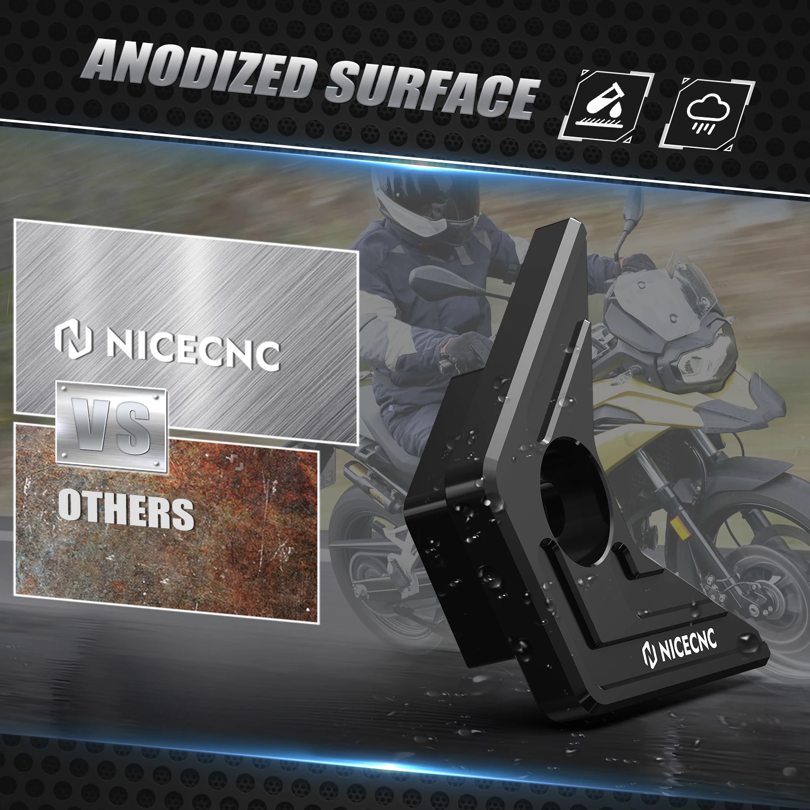 For BMW R1250GS R1200GS GSA Front ABS Sensor Guard R 1250 GS  R1250GS Adventure 2019-2024 R 1200 GS R1200GS Adventure 2013-2018