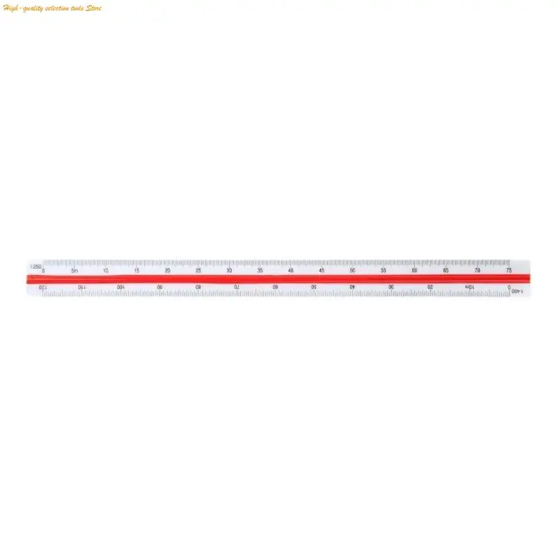 203F Triangular Ruler 1:100, 1:200, 1:250, 1:300, 1:500 Architectural Ruler