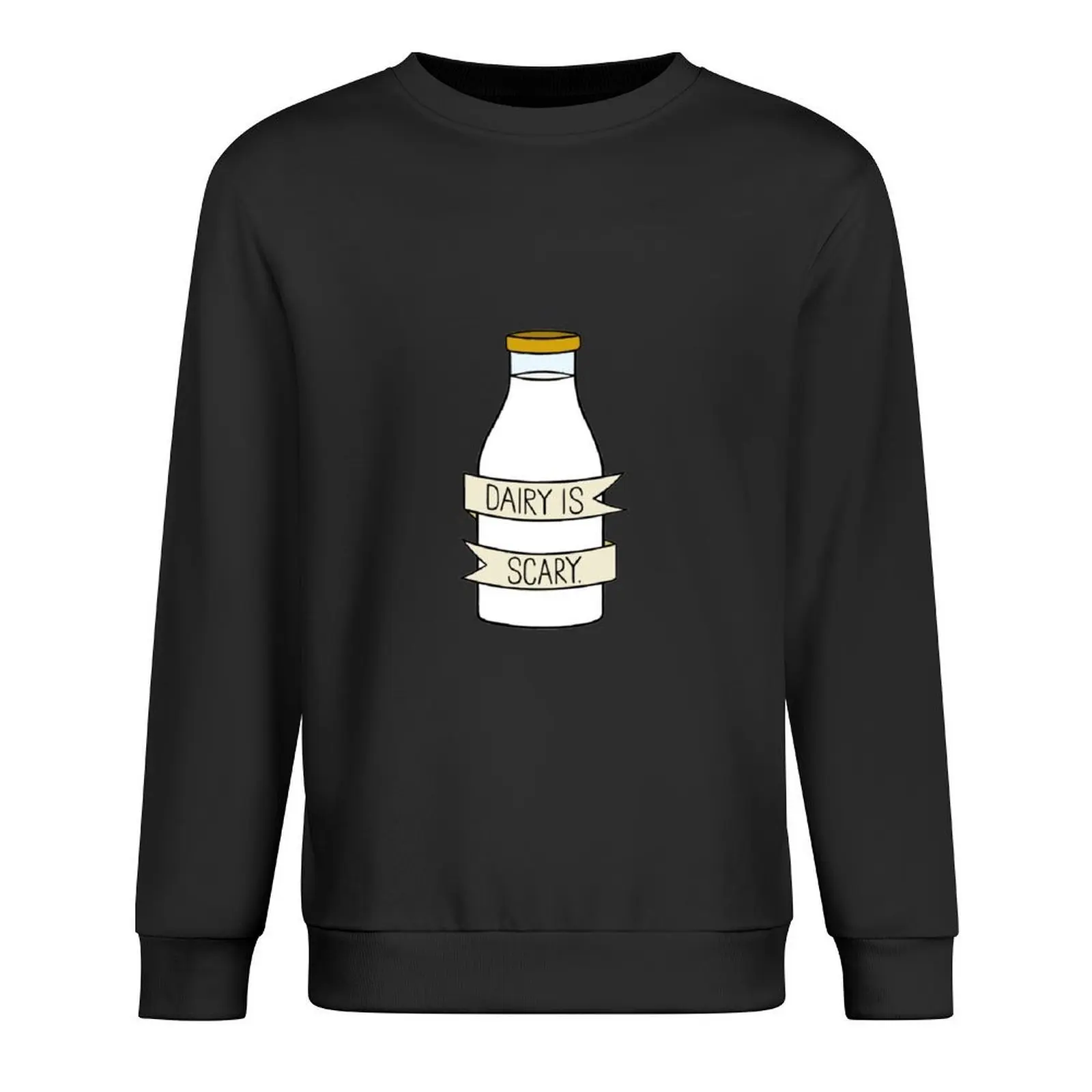 

Dairy is Scary Pullover men clothes fashion men men's sweat-shirt set graphic t shirts men hoody