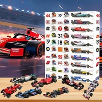 Racing Car Advent Calendar 2024 World Championship 24 Days Christmas Countdown Calendar The Ultimate Gift for Men Boys