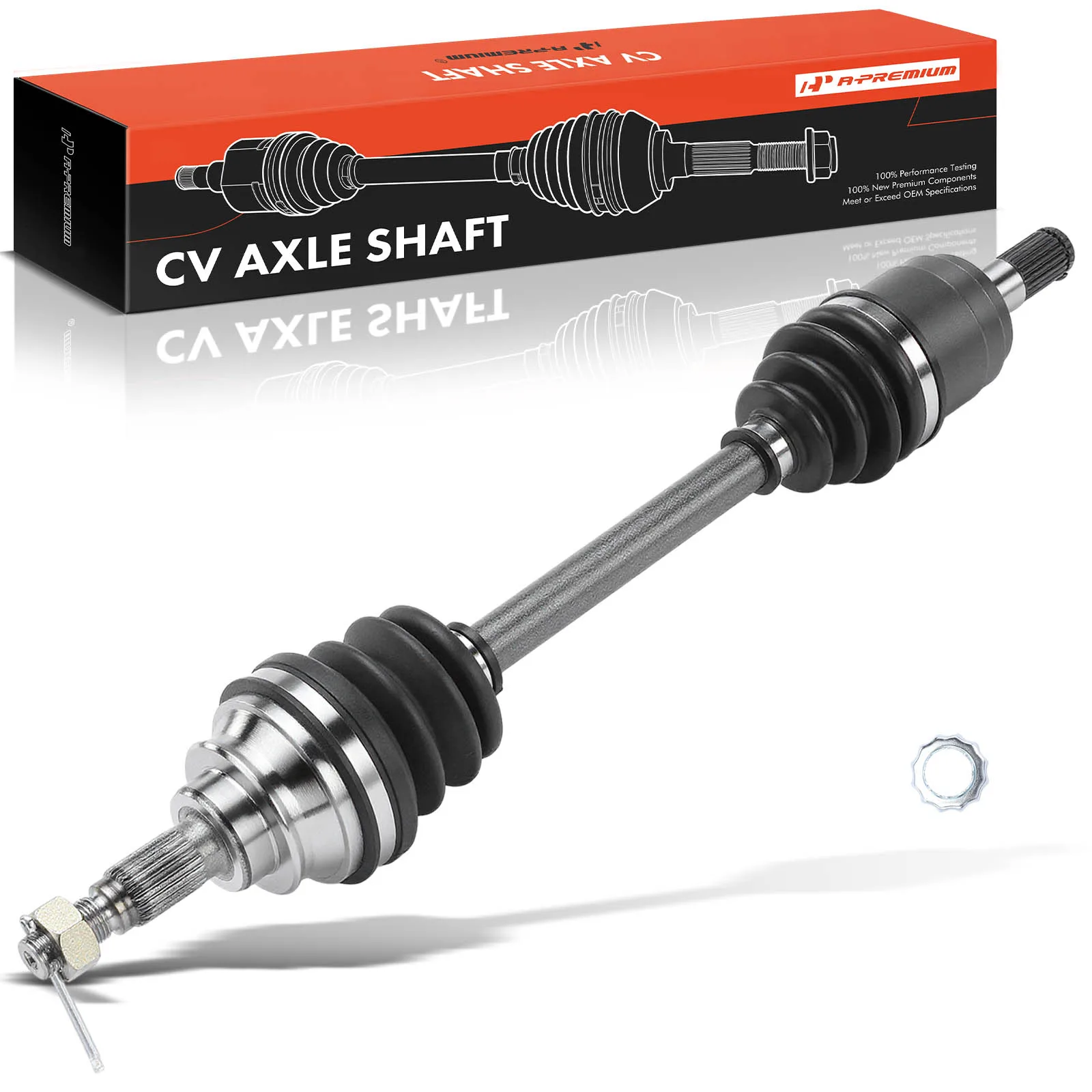 A-Premium Front Passenger Side CV Axle Assembly for Honda Rincon 650 2005 Rincon 680 2010-2022 Foreman 500 2011-2013