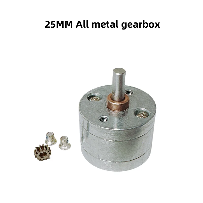 25MM All Metal Gearbox Precision Gear Transmission Suitable For 280/310/370 Motor