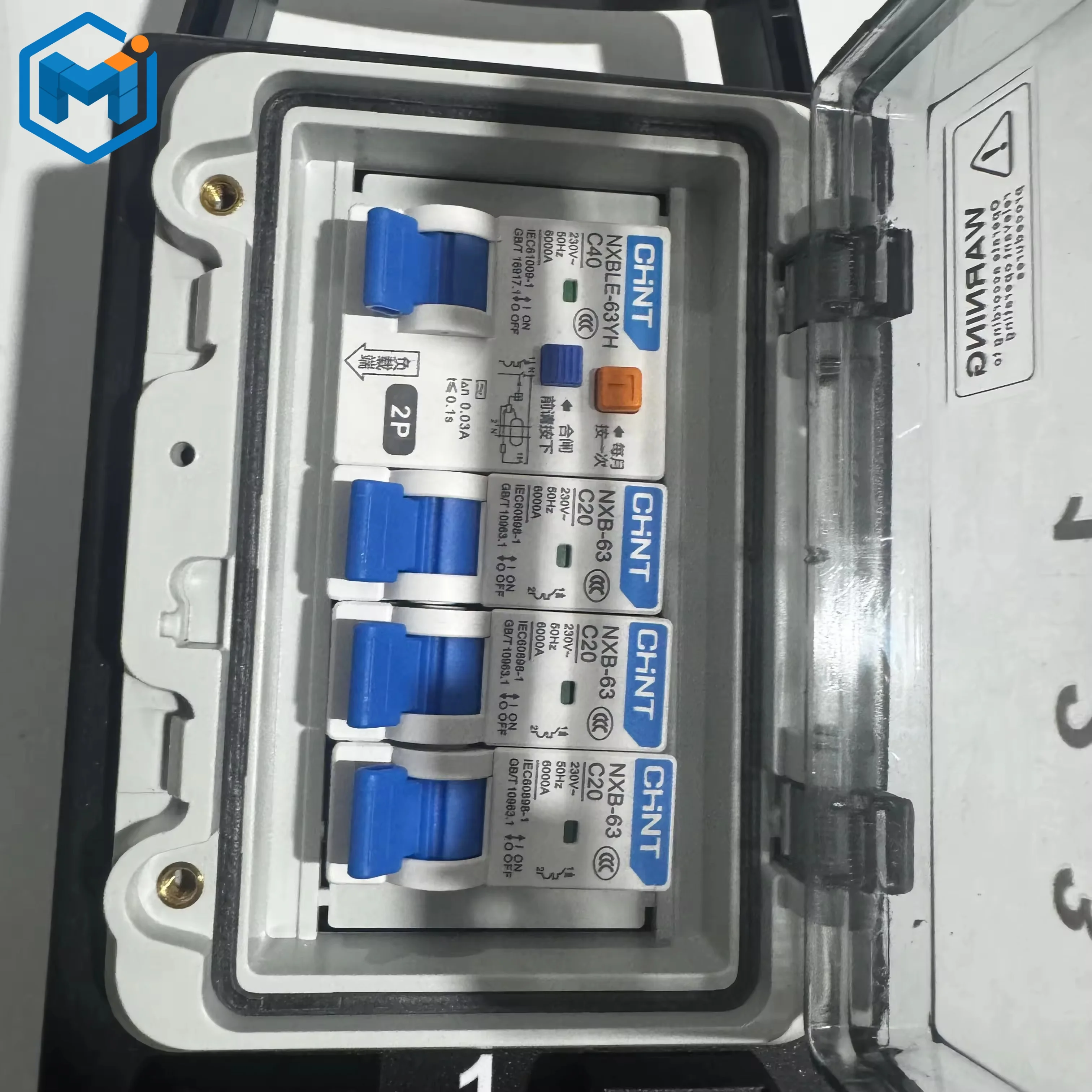 32A Single Phase Stage Aud- Power Distro Box with 6x16A Euro- Sockets in stock