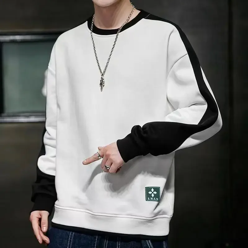 Men's  Golf Wear Hoodies Clothing Hip Hop Spring Autumn Loose Pullover Streetwear O-Neck Casual Men Sweatshirt