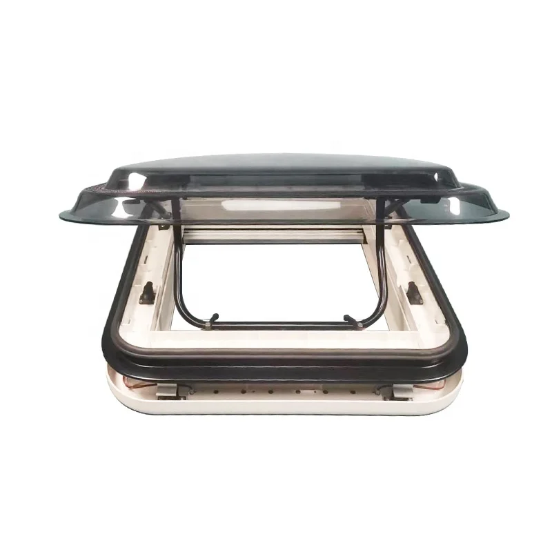 Aluminum Sunroof Light Emitting Diode Light Car Roof Window RV Sunroof Gauze Blinds For Trailer RV view 3
