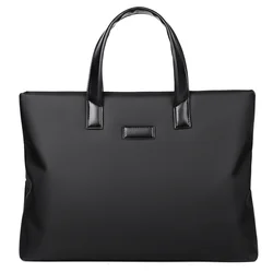 Minimally Designed Men Briefcase Portable File Bag Business Men Bag Computer Bag Laptop Bags Briefcases Bolsos Para Hombre Sac