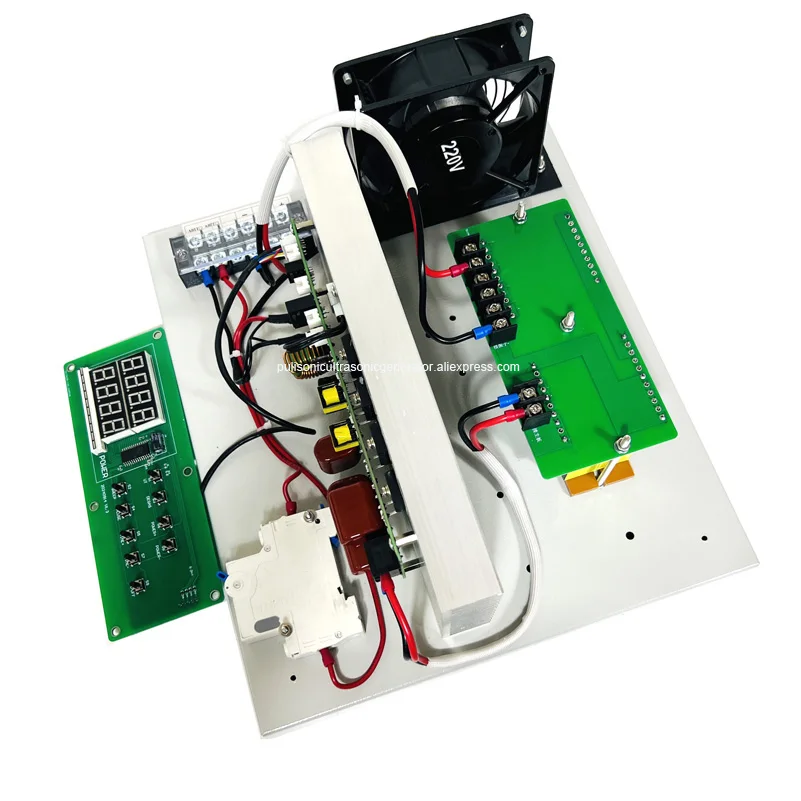 

25-40K 1200W Ultrasonic Driving Generator PCB for Digital Ultrasonic PCB Cleaner Effective Cleaning Oil Grease and Rust Remove