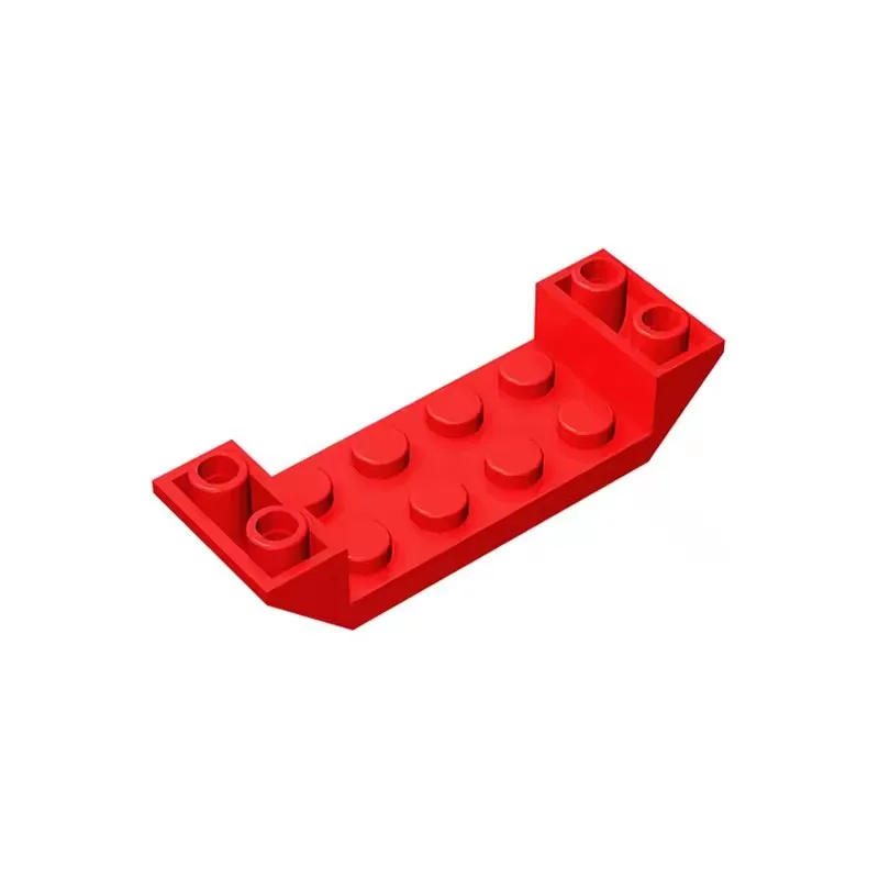 20pcs Building Blocks Technical Gobricks GDS-687 Slope Inverted 45° 6 x 2 Double with 2 x 4 Cutout Compatible with 22889
