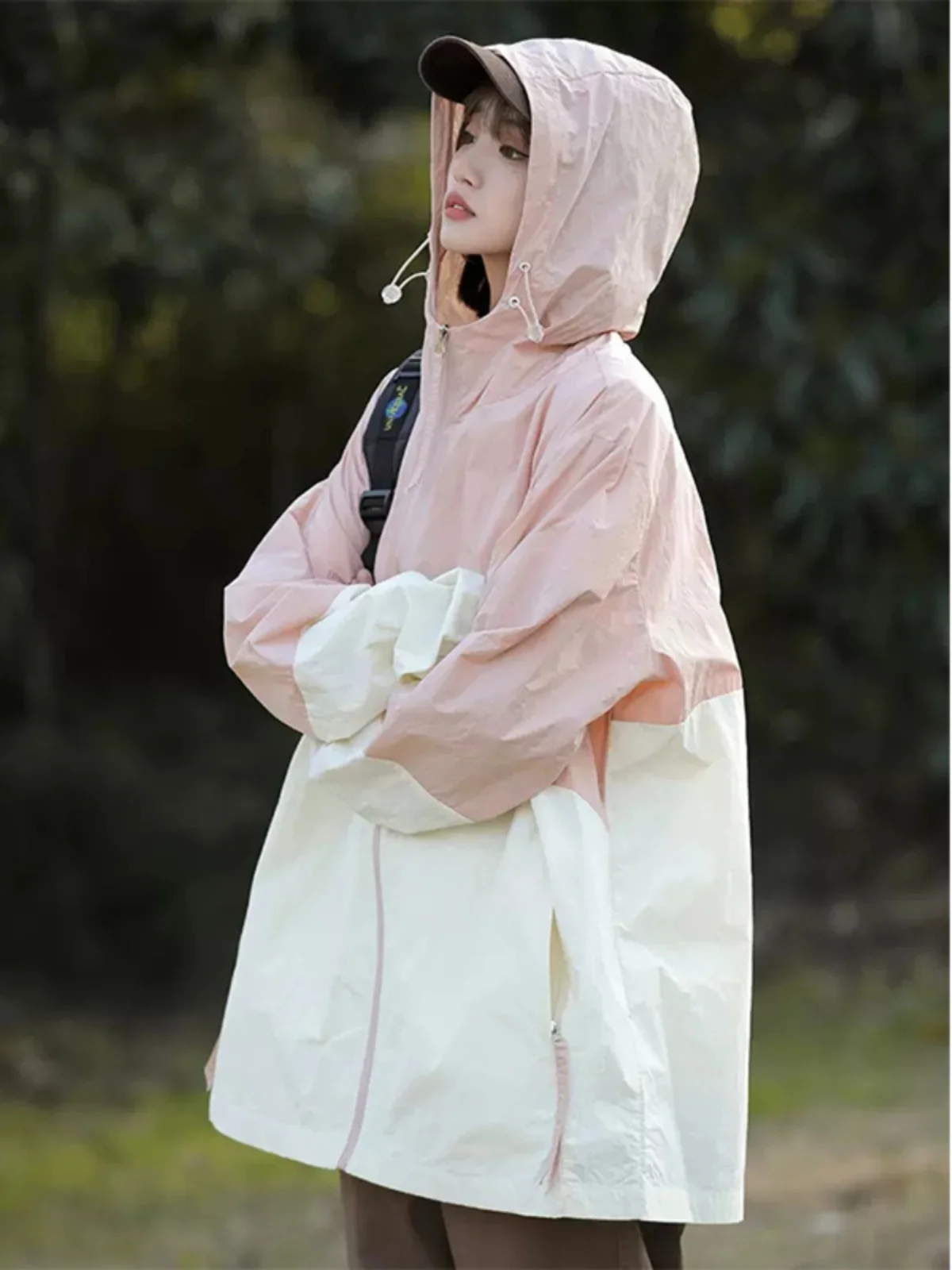 

Профессиональная одежда с защитой от солнца UPF50, свободная, для лета, для активного отдыха, велоспорта, альпинизма, модная куртка-пальто