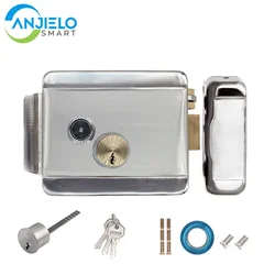 Electric Door Lock Support Video Doorphone Intercom System Control Gate Smart Door Lock Metal Electric Control Lock