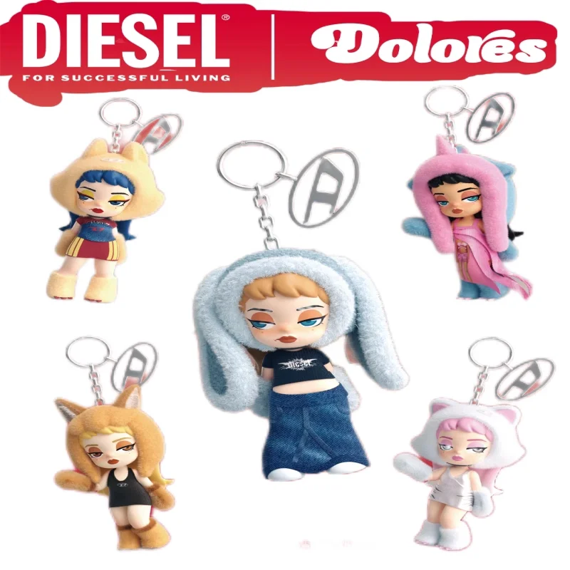 DIESEL x Dolores Limited Edition Plush Pendant Hanging Tag Bag Accessories TOY