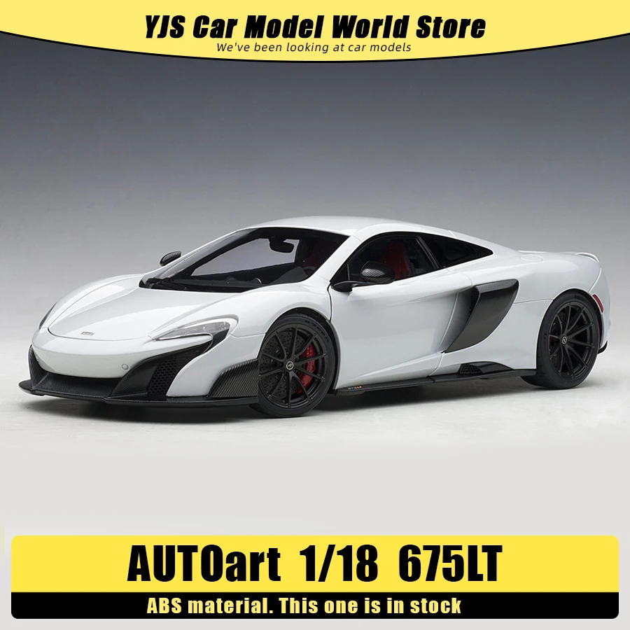 

AUTOART Новая модель спортивного автомобиля 675LT в масштабе 1/18, статическая коллекция, праздничный подарок