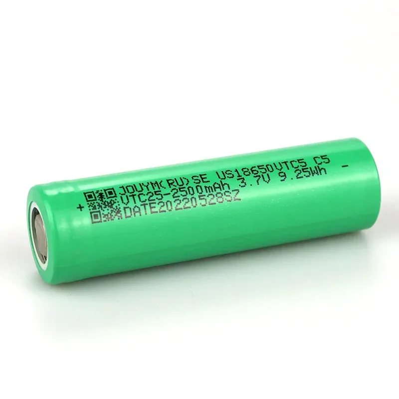 Hot Promotions 2500mAh 18650 VTC25 Battery 3.7V   High Discharge 10C 30A Power Cell High-Current  Lithium Rechargeable Battery